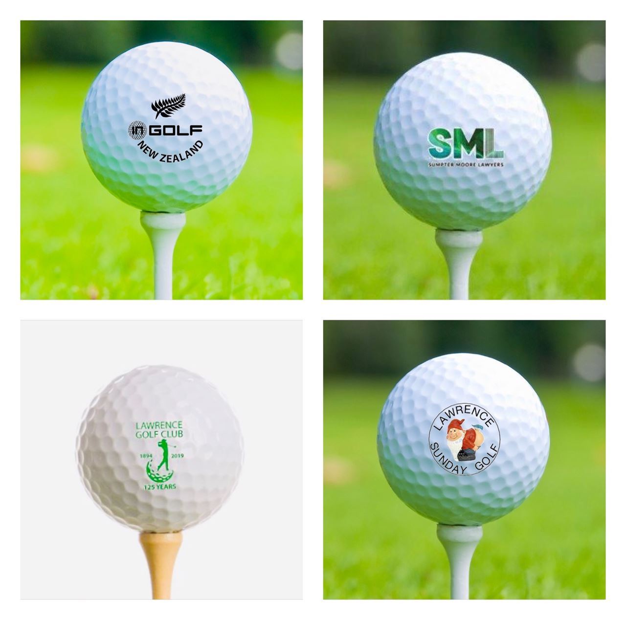 Logo Golf Balls