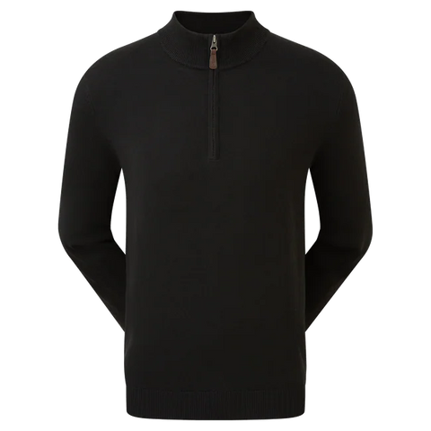 Fj Wool Blend Half-Zip Pullover