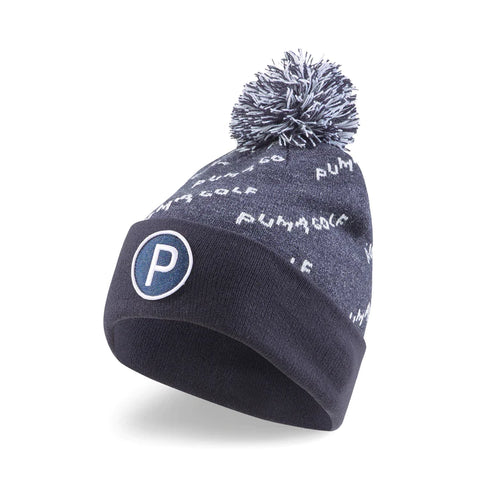 Puma Removable Pom Beanie