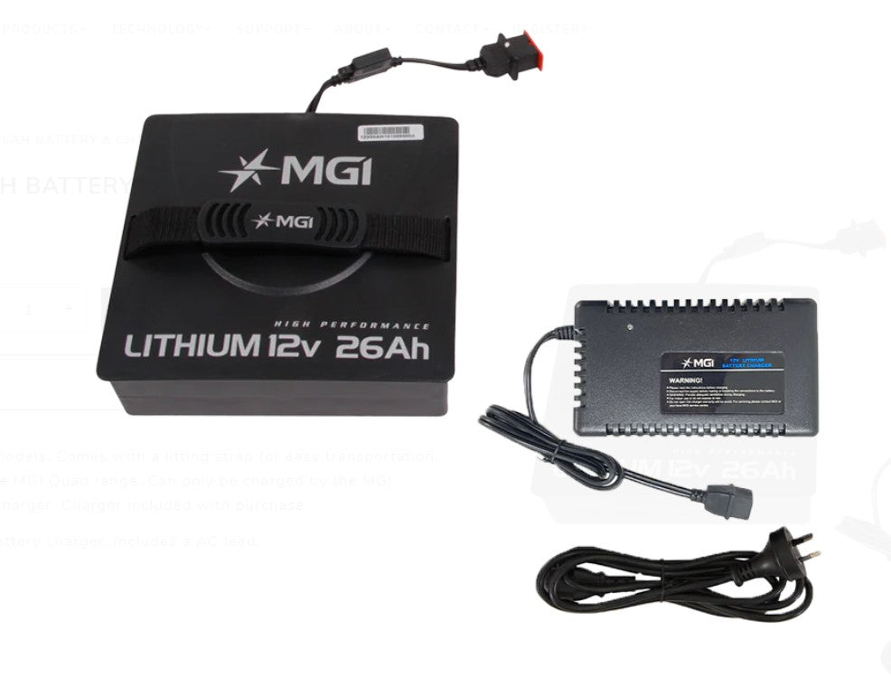 MGI Battery & Charger 