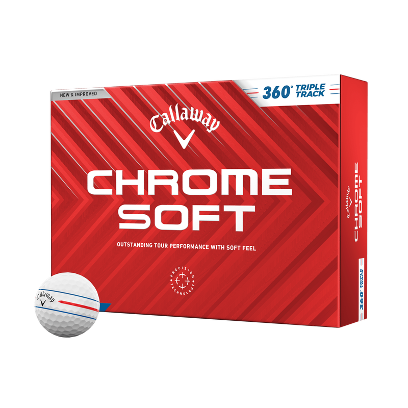 Callaway Chrome Soft Triple Track 360 Golf Ball (12)