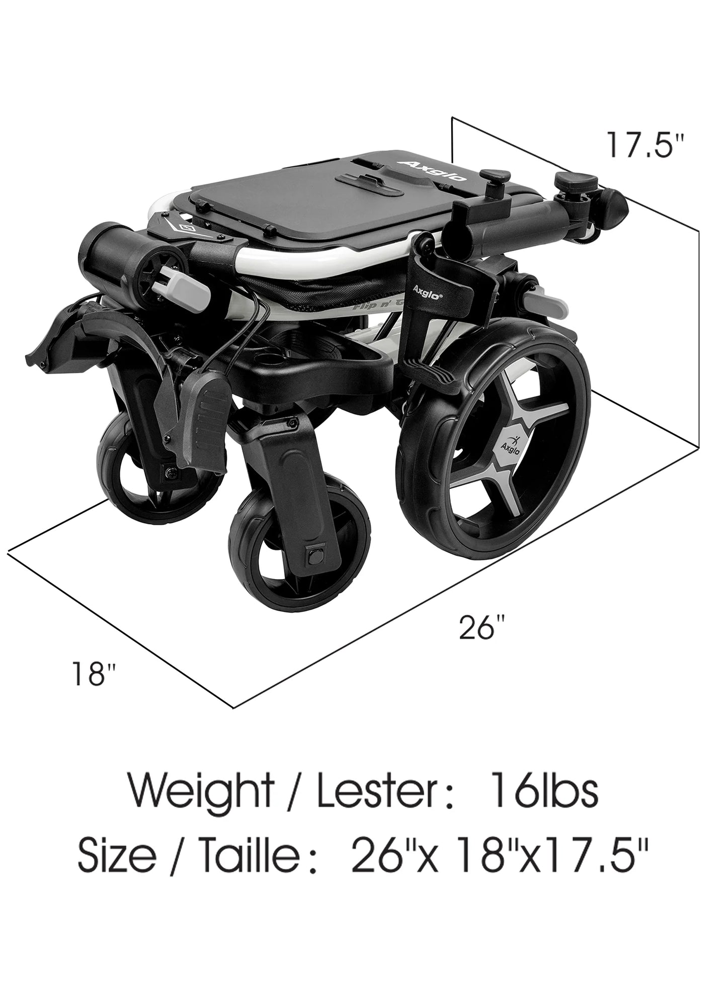 Axglo Pro Push Cart