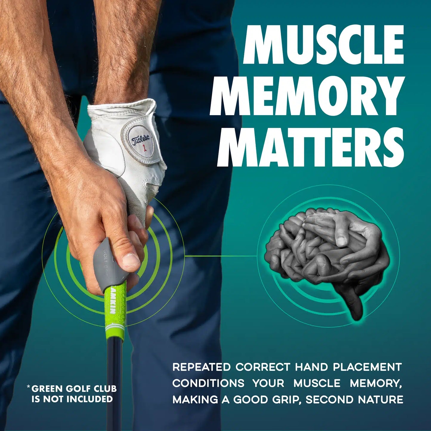 Golf Grip Training Aid