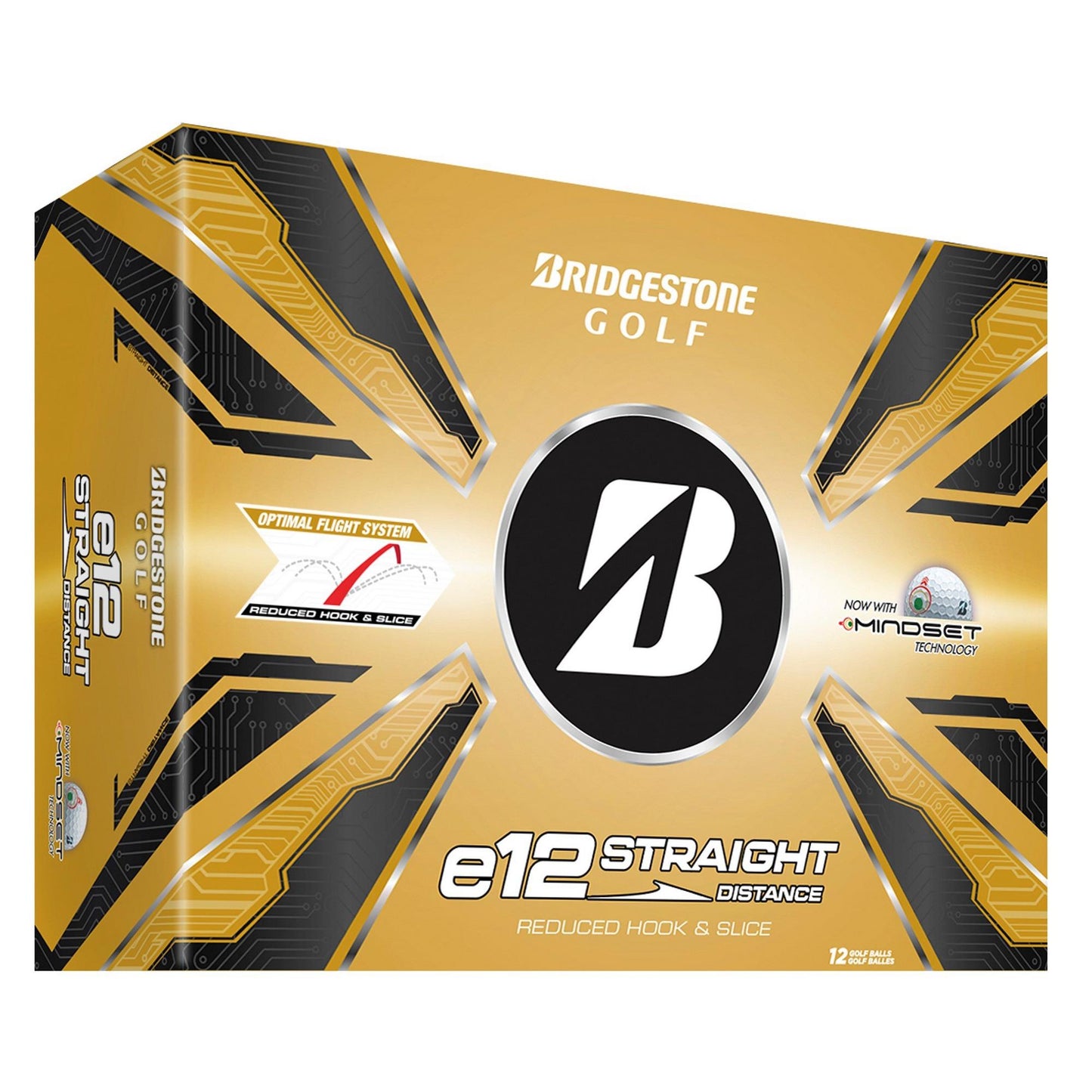 Bridgestone E12 Straight Golf Ball (12)