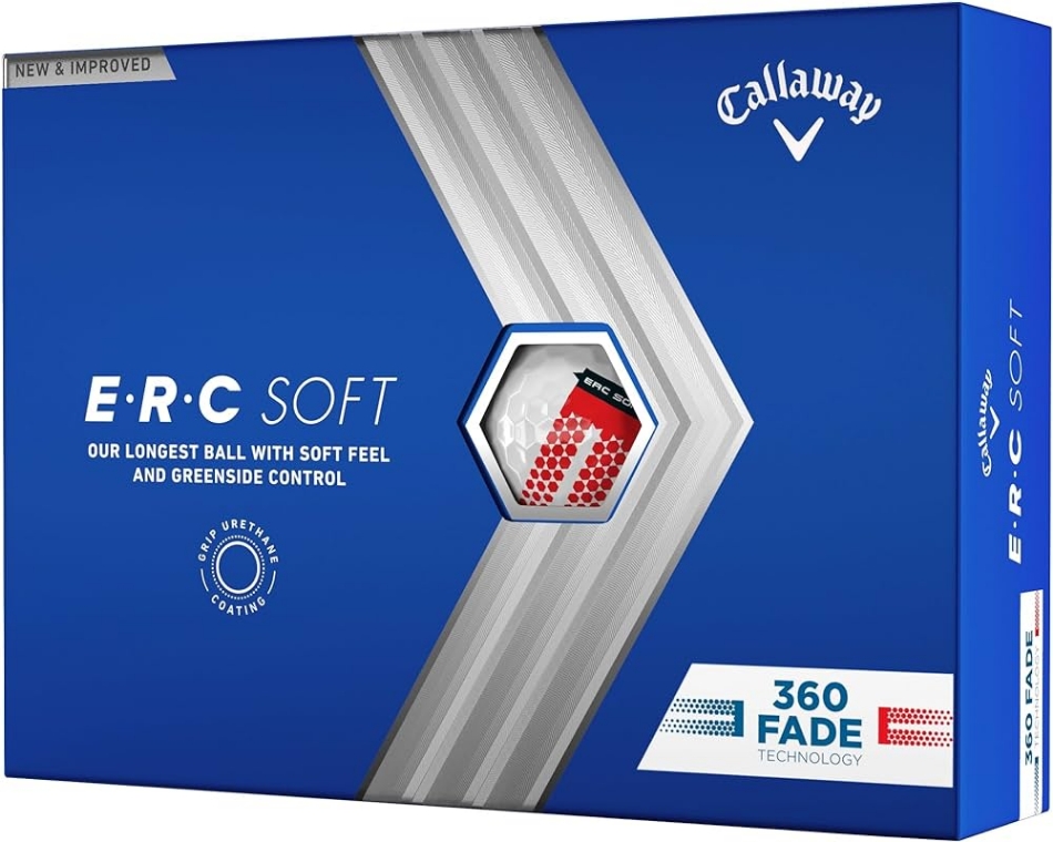 Picture of Callaway E.R.C Soft 360 Fade Golf Ball (12)